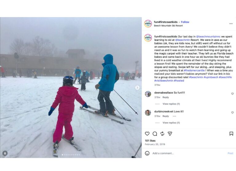 Beech Mountain Influencer Campaign 5