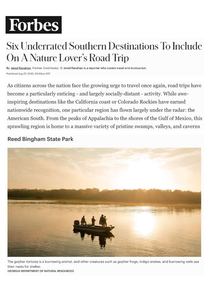 Forbes - GA state parks